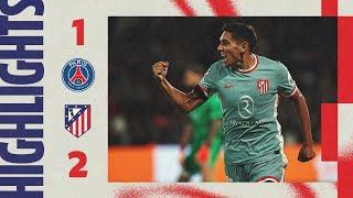 HIGHLIGHTS | PSG 1-2 Atlético de Madrid | UCL |  Nahuel Molina & Correa