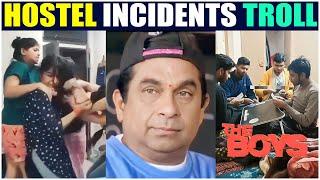 Hostel atrocities troll | Hostel life troll | Telugu troll | Part 3 | Brahmi On Fire