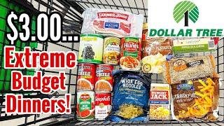 $3 EXTREME GROCERY BUDGET MEALS | 7 Dinners For $25 | Quick & EASY Cheap Recipes | Julia Pacheco