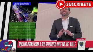 ALARMA EN BOCA , LOS REFUERZOS NO JUGARAN 16VOS POR LA CONMEBOL ️️️