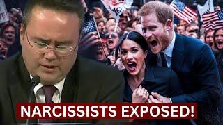 FAKE ROYALS IN PANIC! Z-Lister Meghan And Puppet Harry Branded As MASSIVE NARCISSISTS By Top Expert!