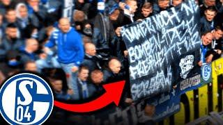 Das "schlimmste" Spruchband in der Geschichte des Revierderbys? (Schalke vs. Dortmund)