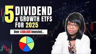 TOP 5 ETFs for Growth & Dividend Income (2025)