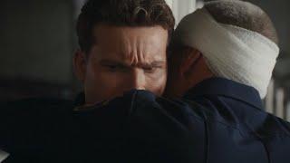 9-1-1 8x03 Final Scene | Captain Gerrard gives Buck a hug