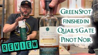 Green Spot Irish Whiskey Finished in Quail’s Gate Pinot Noir Wine Casks Review