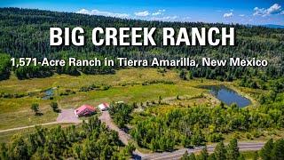 Big Creek Ranch - 1,571-Acre Big Game Hunting Ranch in New Mexico