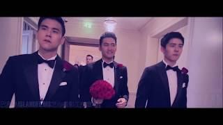 2016 Groomsmen Liu Haoran, Hu Ge, Ma Tianyu and Eddie Peng