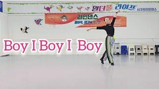 Boy I Boy I Boy Linedance/ Cho- Heejin Kim (KOR), Lilian Lo (HK) & Eun Young NA (KOR) - Feb. 2025