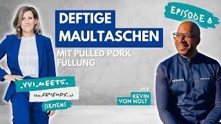 Deftige Pulled Pork Maultaschen mit Siemens Dampfgarfunktion | Yvi meets Kevin von Holt