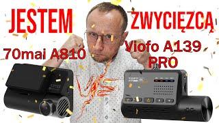 Starcie dwóch TOP-owych wideorejestratorów Viofo A139PRO i 70mai A810 - zwycięzca jest jeden