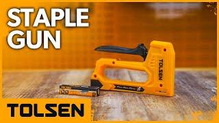 TOLSEN Staple Gun Fits with Staples 6-10mm, 0.7mm Width