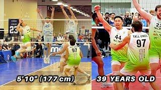 39 Years Old + 5'10" (177 cm) Outside Hitter | Donny Hui Highlights USAV 2024