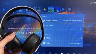 How to Setup PlayStation 5 Pulse 3D Wireless Headset Tutorial! (For Beginners)