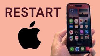 How To Restart iPhone 14