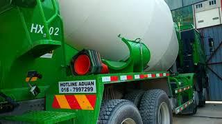 KEDATANGAN SINO TRUCK MIXER CONGCRET BARU 2 MINGGU HOWO HOWO