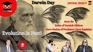 Evolution is Fact! with Erika of Gutsick Gibbon, Aron Ra & Dave Farina of Professor Dave Explains