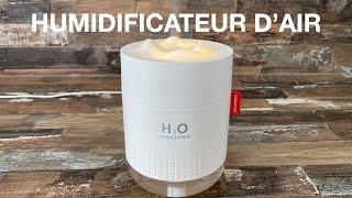 Humidificateur d'air de qualité pas cher (Déballage/Test/Présentation) #UNBOXING #FR