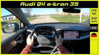 Audi | Q4 e-tron 35 | 2022 | Onboard POV test drive