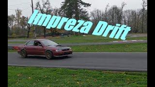 Impreza drifting at PARC November 2021