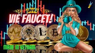  VIE FAUCET - ОБЗОР И ПРЕИМУЩЕСТВА САЙТА.Заработок криптовалюты в интернете.