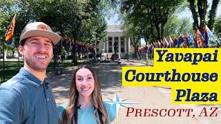 Take a Tour of the COURTHOUSE PLAZA in PRESCOTT With Us!