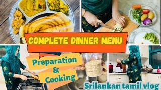 Dinner menu| Tips for crispy Dosa| zahrasday| srilankan tamil vlog| Dosa recipe| veggie