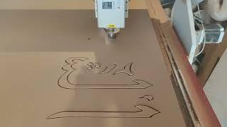 CNC machine wood design making || Technical Production Skills
