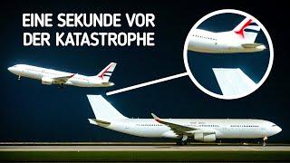 Beinahe-Katastrophe: Flugzeugabsturz in letzter Sekunde verhindert