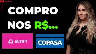 LOUISE BARSI ANALISA AUREN E COPASA | AURE3 | CSMG3 | melhor app investir bolsa | sistema financeiro