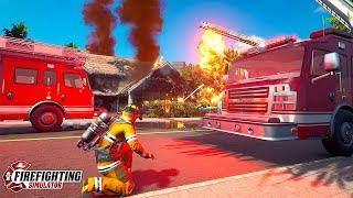 Вышел РЕАЛИСТИЧНЫЙ СИМУЛЯТОР ПОЖАРНОГО! / Firefighting Simulator - The Squad