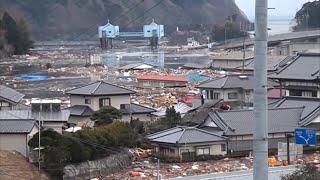 2011 Japan Tsunami - Ryori Town, Ofunato. (Full Footage)