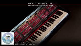 NED SYNCLAVIER VPK - Handmade Miniature 1/6 scale.