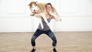 Squat Your Dog Fitness Challenge | Class FitSugar