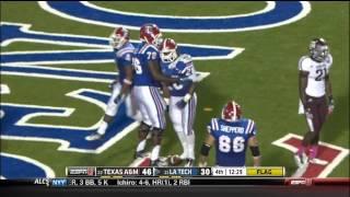 LA TECH vs TEXAS A&M -  LA TECH SCORING  PLAYS HD