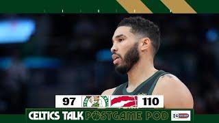 POSTGAME POD: Celtics' struggles continues as they fall to Raptors, 110-97