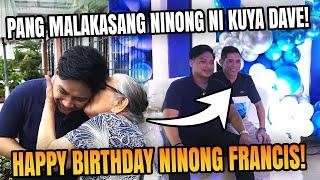 Happy Birthday Po Sa Pang Malakasang Ninong Ni Kuya Dave! Bongga Ng Celebration!