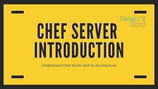 Introduction to Chef - Installing chef workstation and writing chef recipe