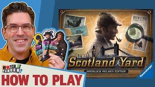 Scotland Yard: Sherlock Holmes Edition - How To Play