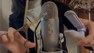 ASMR 수다쟁이 앵초네 헤어샵 놀러오세요! 미용실 롤플레이 Hair Salon Roleplay ️ 가위소리 시각적팅글 Tingly Scissor sound 