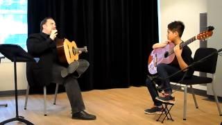 2/2 Master Class by Mr. Patrick Kearney @ the SGM Youth Classical Guitar Competition