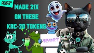 21x ON THESE KASPA KRC20 TOKENS IN A MONTH