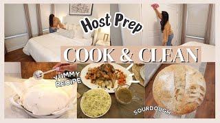 HOST PREP | COOK A YUMMY RECIPE AND CLEAN WITH ME // LoveLexyNicole