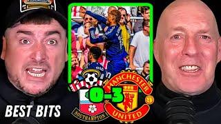 BEST BITS | Southampton 0-3 Man United Man Fan Reaction