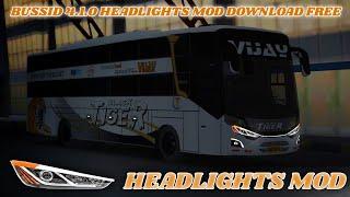 Bussid headlights mod | MAYYLO YT | bussid mod | bussid obb surat all travels livery|gujarat bus mod