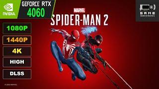 RTX 4060 | Spider Man 2 Performance Review / Benchmark 1080P, 1440P, 4K