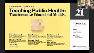 Teaching Public Health: Transformative Educational Models