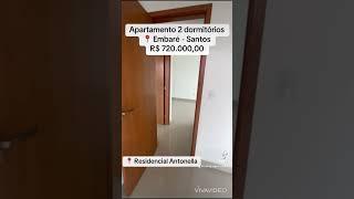 Apartamento 2 dormitórios - Embaré Santos