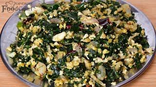 Drumstick Leaves Poriyal/ Murungai Keerai Poriyal/ Moringa Leaves Recipe