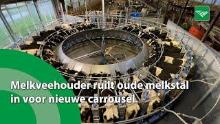 Melkveehouder ruilt oude melkstal in voor nieuwe carrousel