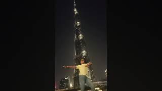 Dancing Infront Of Burj Khalifa! | Burj Khalifa Song | Dakshina's Fun World | #dubai